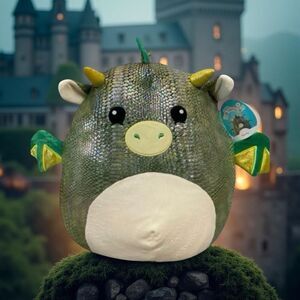 NWT Marty the Dragon Squishmallow Plush Stuffed Toy 16” Tags Attached